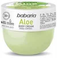 BABARIA ALOE BODY CREAM krem do ciała z aloesem i kwasem hialuronowym 400 ml