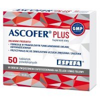 ASCOFER PLUS 50 tabletek