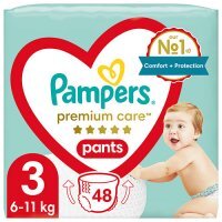 PAMPERS PREMIUM PANTS (rozmiar 3) 48 sztuk