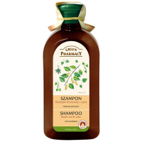 GREEN PHARMACY Szampon do włosów przeciwłupieżowy CYNK DZIEGIEĆ BRZOZOWY 350ml