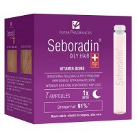 SEBORADIN OILY HAIR (Niger) Kuracja regenerująca i wzmacniająca do włosów, 7x 5,5ml