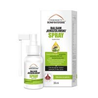 BALSAM JEROZOLIMSKI Ziołowy spray na gardło naturalny z propolisem 30 ml