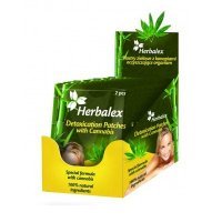 HERBALEX Plastry oczyszczające z konopiami 2 sztuki