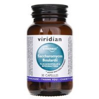 VIRIDIAN Synbiotyk Saccharomyces Boulardii 30kapsułek