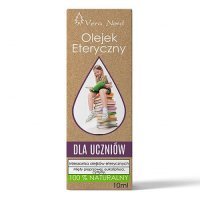 VERA NORD Olejek eteryczny w 100% naturalny dla uczniów na koncentrację 10 ml