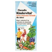 FLORADIX KINDERVITAL nowa owocowa formuła 250 ml