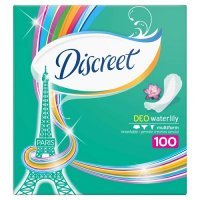 DISCREET DEO WATERLILY Wkładki higieniczne 100 sztuk