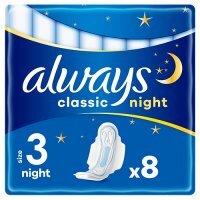 ALWAYS CLASSIC NIGHT podpaski 8 sztuk