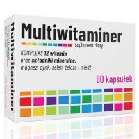 MULTIWITAMINER 60 kapsułek ALG PHARMA