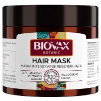 BIOVAX BOTANIC OCET JABŁKOWY Maska intensywnie regenerująca 250 ml