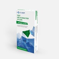 TEST HELICOBACTER PYLORI kasetkowy test do wykrywania zakażenia bakterią H. pylori DIATHER