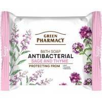 GREEN PHARMACY Mydło w kostce antybakteryjne Szałwia i Tymianek 100g