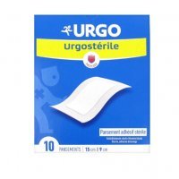 URGO Urgosterile opatrunek 15 cm x 9 cm 10 plastrów