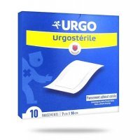 URGO Urgosterile opatrunek 7 cm x 10 cm 10 plastrów