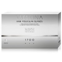 CRESCINA HAIR FOLLICULAR ISLANDS Complete Treatment 1700 MAN 10 ampułek + 10 ampułek po 3,5 ml