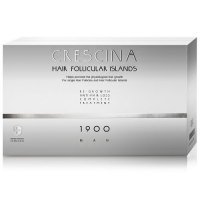 CRESCINA HAIR FOLLICULAR ISLANDS Complete Treatment 1900 MAN 10 ampułek + 10 ampułek po 3,5 ml