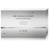 CRESCINA HAIR FOLLICULAR ISLANDS Complete Treatment 2100 WOMAN 10 ampułek + 10 ampułek po 3,5 ml