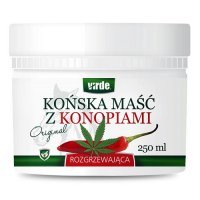 VIRDE KOŃSKA Maść z Konopiami rozgrzewająca 250 ml
