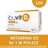 IBUVIT D3 4000 j.m. 30 kapsułek