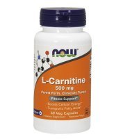 NOW FOODS L-carnitine 500 mg 60 kapsułek