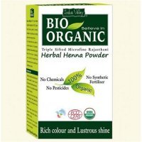 INDUS VALLEY BIO ORGANIC Proszek z BIO ziół i BIO henny w 100% naturalny 100g
