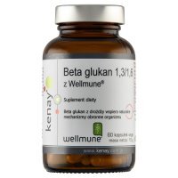 KENAY Beta glucan 1,3/1,6 Wellmune, 60 kapsułek