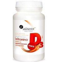 ALINESS Witamina D3 FORTE 4000 j.m. 120 kapsułek