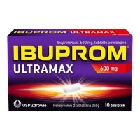 Ibuprom Ultramax 600 mg, 10 tabletek