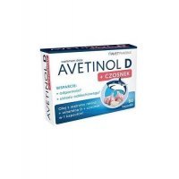 AVETINOL D+ Czosnek 60 kapsułek