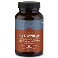 TERRANOVA ALKALICZNE pH ZIELONE WARZYWA liofilizowane świeże 40 g
