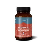TERRANOVA Witamina B12 METYLOKOBALAMINA 500 mcg KOMPLEKS 50 kapsułek