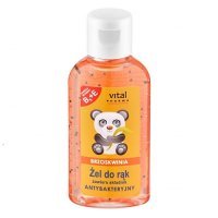 VITAL PHARMA żel antybakteryjny brzoskwinia 50ml + VELLIE JAPAN żel do rąk 50ml