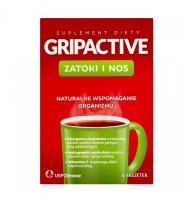 GRIPACTIVE Zatoki i Nos 6 saszetek