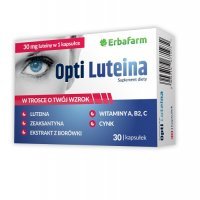 OPTI LUTEINA 30 kapsułek ERBAFARM