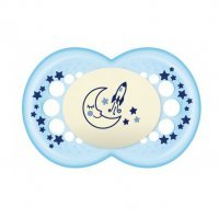 MAM NIGHT 16+ miesięcy Smoczek uspokajający dla chłopca 1 sztuka