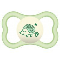 MAM AIR NIGHT 6+ miesięcy Smoczek uspokajający neutralny 1 sztuka