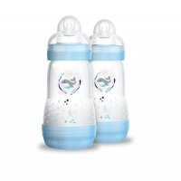 MAM ANTI-COLIC 2+ miesięcy BOX Butelka dla chłopca 2 sztuki 260 ml