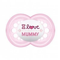 MAM LOVE & AFFECTION 6+ miesięcy Mummy Girl Smoczek uspokajający 1 sztuka