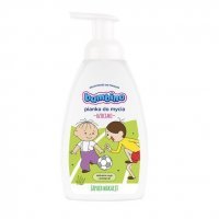 BAMBINO DZIECIAKI Pianka do mycia o zapachu wakacji ZIELONY dla chłopca 500 ml