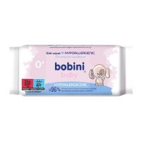 BOBINI BABY Chusteczki nawilżane hipoalergiczne z mlekiem owsianym 60 sztuk