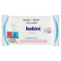 BOBINI BABY Chusteczki nawilżane sensitive 60 sztuk