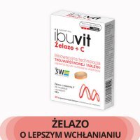 IBUVIT Żelazo + C 30 tabletek