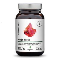AURA HERBALS Moje serce - wsparcie funkcji serca 60 kapsułek