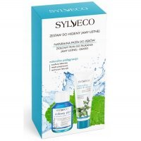 SYLVECO Pasta do zębów naturalna 100 ml + płyn do płukania jamy ustnej MINI