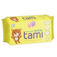TAMI MYBABY Chusteczki nawilżane dla dzieci i niemowląt 72 sztuki