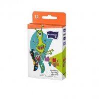 MATOPAT MONSTERS zestaw plastrów 19 x 76 mm 12 sztuk