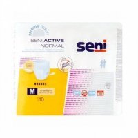 SENI ACTIVE NORMAL pieluchomajtki rozmiar M 10 sztuk