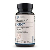 Pharmovit MSM Siarka organiczna 750 mg, 120tabl.