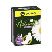 NATURELLA CLASSIC Night Duo podpaski 14 sztuk