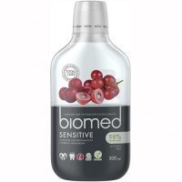 BIOMED SENSITIVE Płyn do płukania jamy ustnej zmniejszający nawrażliwość bezalkoholowy 500 ml